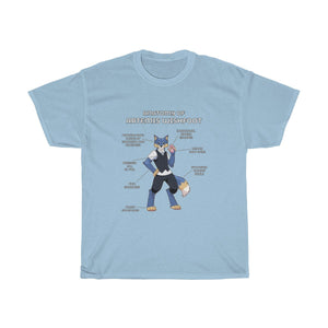 Anatomy of Artemis - T-Shirt T-Shirt Artemis Wishfoot Light Blue S 