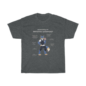 Anatomy of Artemis - T-Shirt T-Shirt Artemis Wishfoot Dark Heather S 