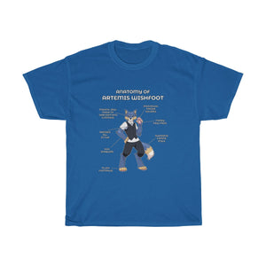 Anatomy of Artemis - T-Shirt T-Shirt Artemis Wishfoot Royal Blue S 