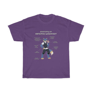 Anatomy of Artemis - T-Shirt T-Shirt Artemis Wishfoot Purple S 
