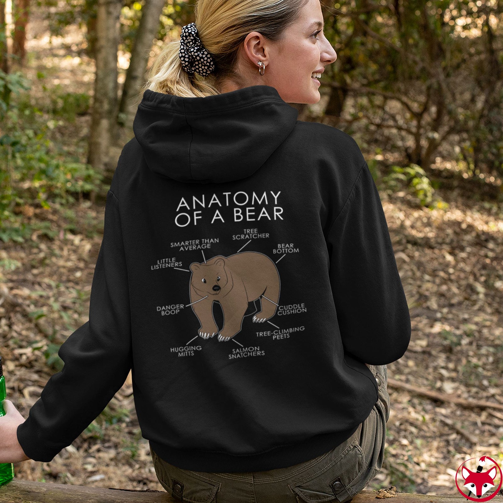 Bear Natural - Hoodie Hoodie Artworktee 