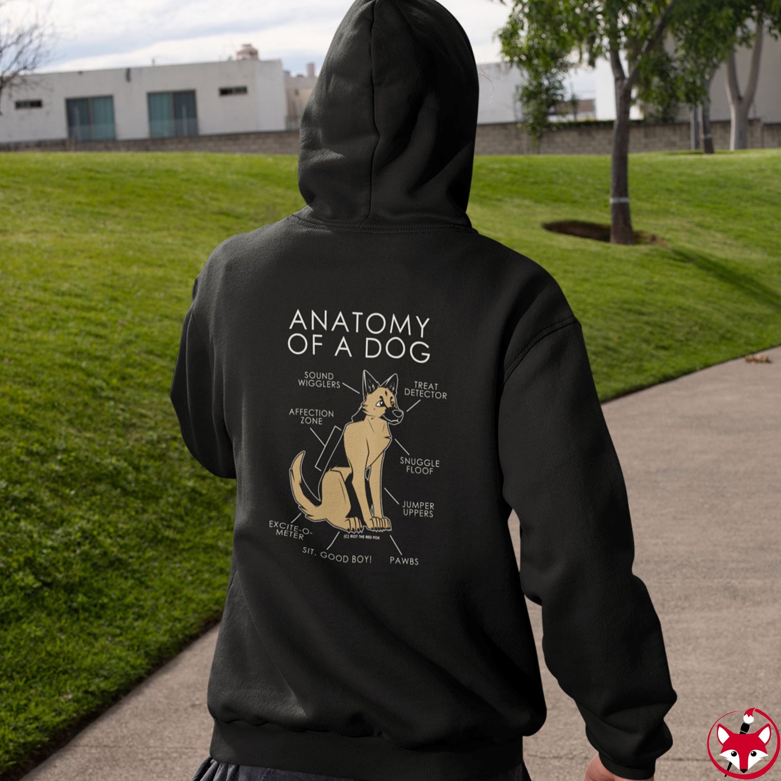 Dog Natural - Hoodie Hoodie Artworktee 