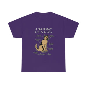 Dog Natural - T-Shirt T-Shirt Artworktee Purple S 