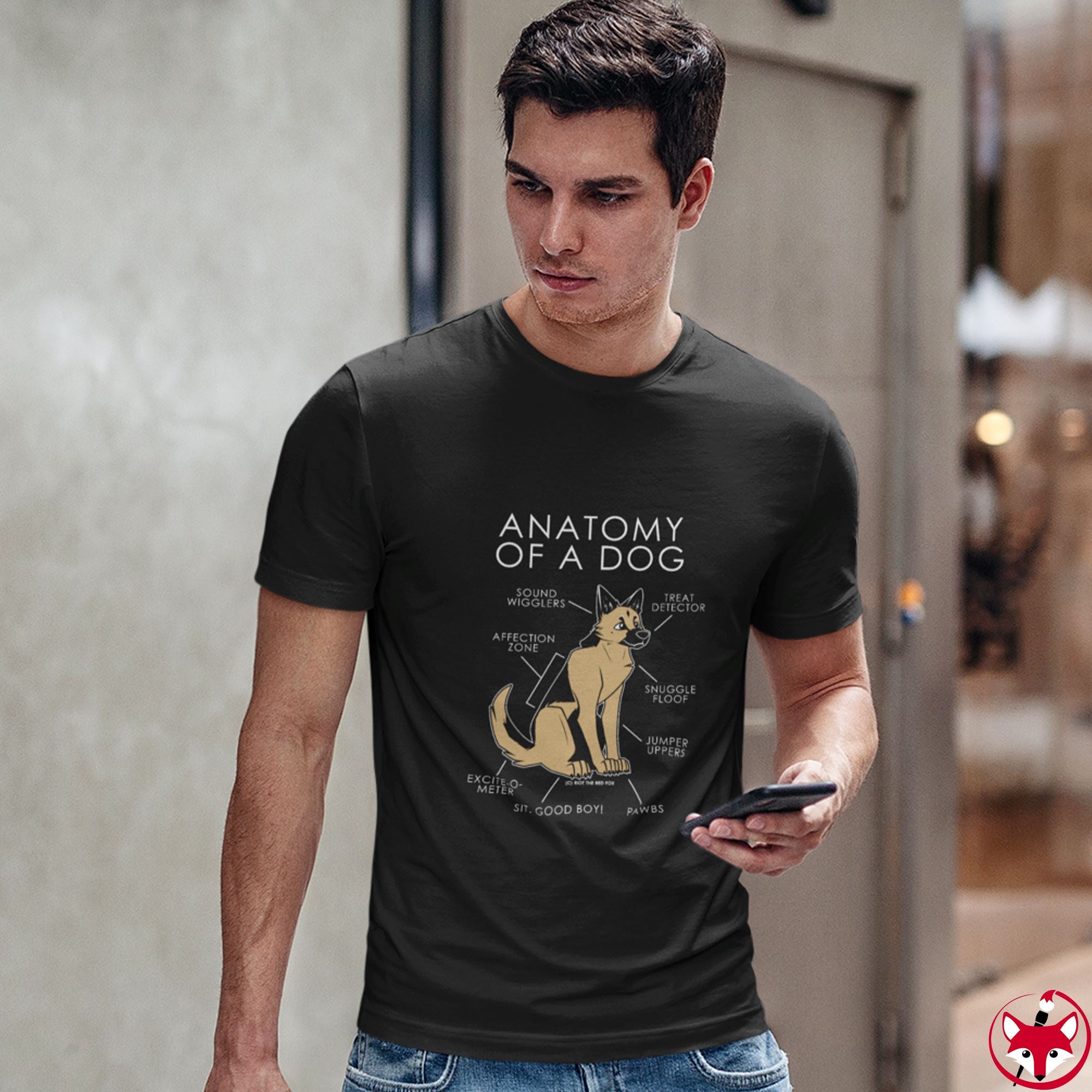 Dog Natural - T-Shirt T-Shirt Artworktee 