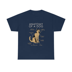 Dog Natural - T-Shirt T-Shirt Artworktee Navy Blue S 