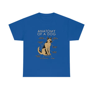Dog Natural - T-Shirt T-Shirt Artworktee Royal Blue S 