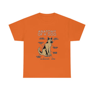 Dog Natural - T-Shirt T-Shirt Artworktee Orange S 
