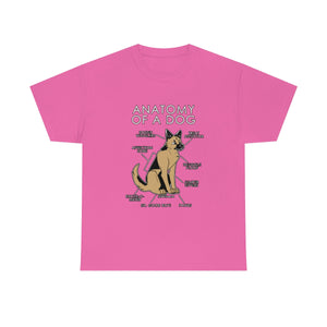 Dog Natural - T-Shirt T-Shirt Artworktee Pink S 