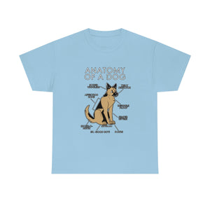 Dog Natural - T-Shirt T-Shirt Artworktee Light Blue S 