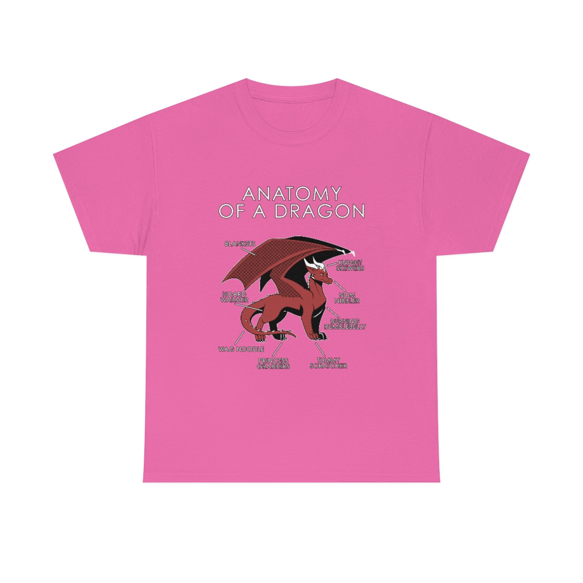 Dragon Natural - T-Shirt T-Shirt Artworktee Pink S 