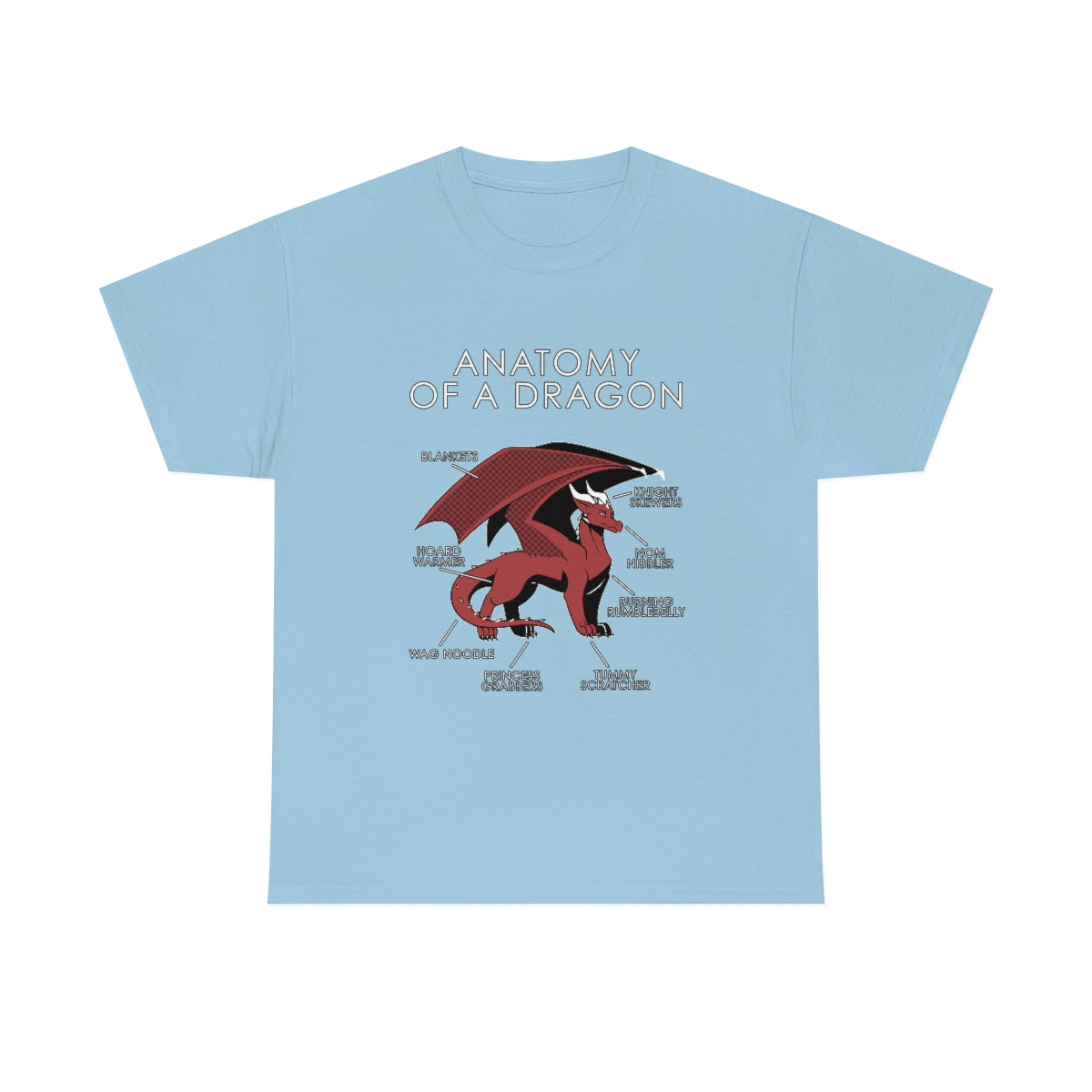 Dragon Natural - T-Shirt T-Shirt Artworktee Light Blue S 