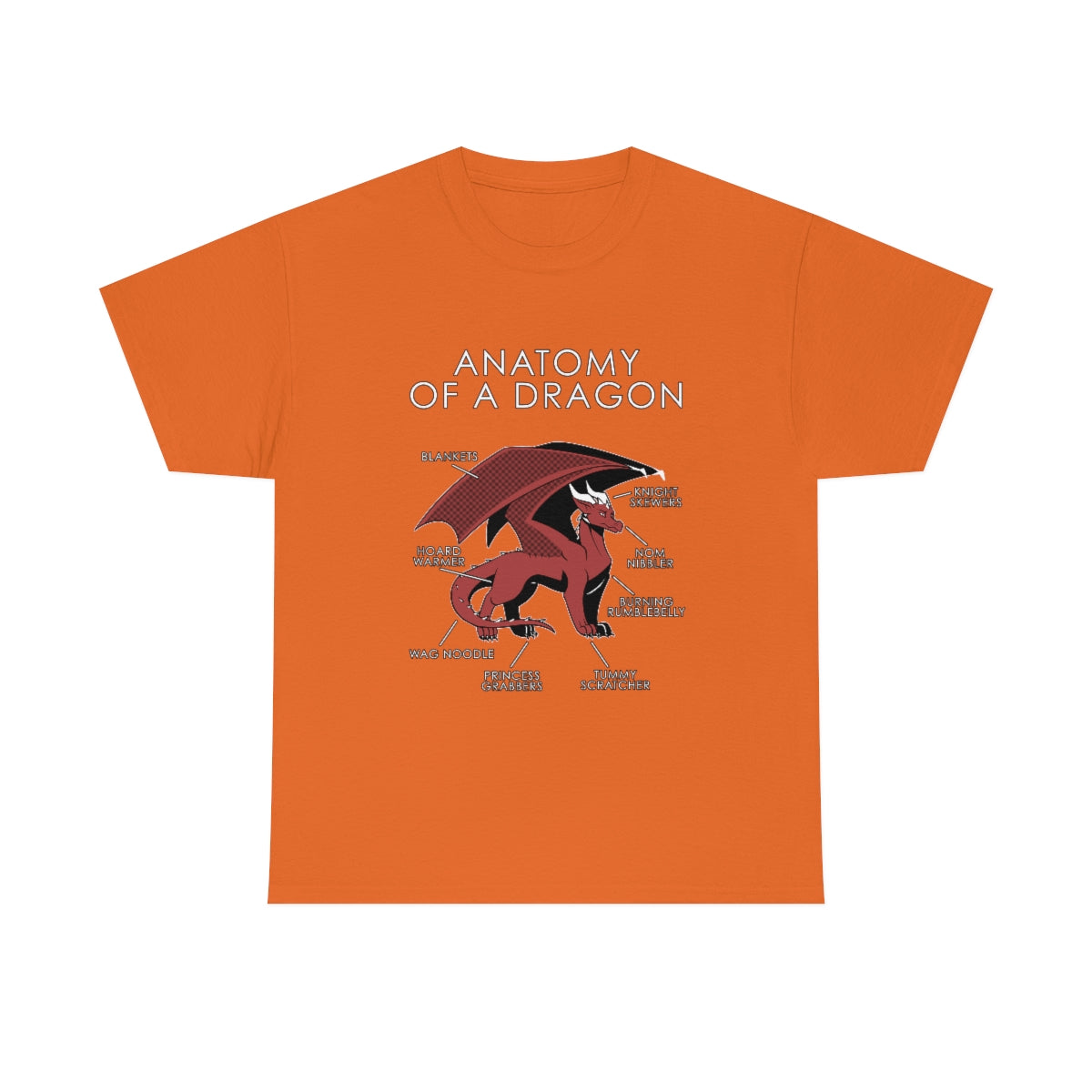 Dragon Natural - T-Shirt T-Shirt Artworktee Orange S 