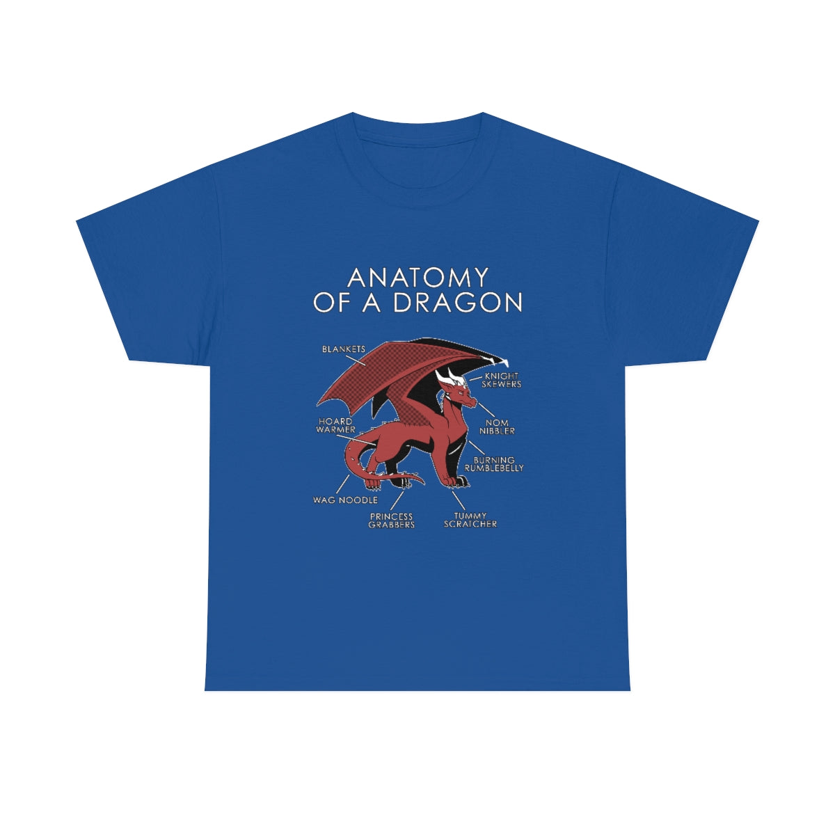 Dragon Natural - T-Shirt T-Shirt Artworktee Royal Blue S 