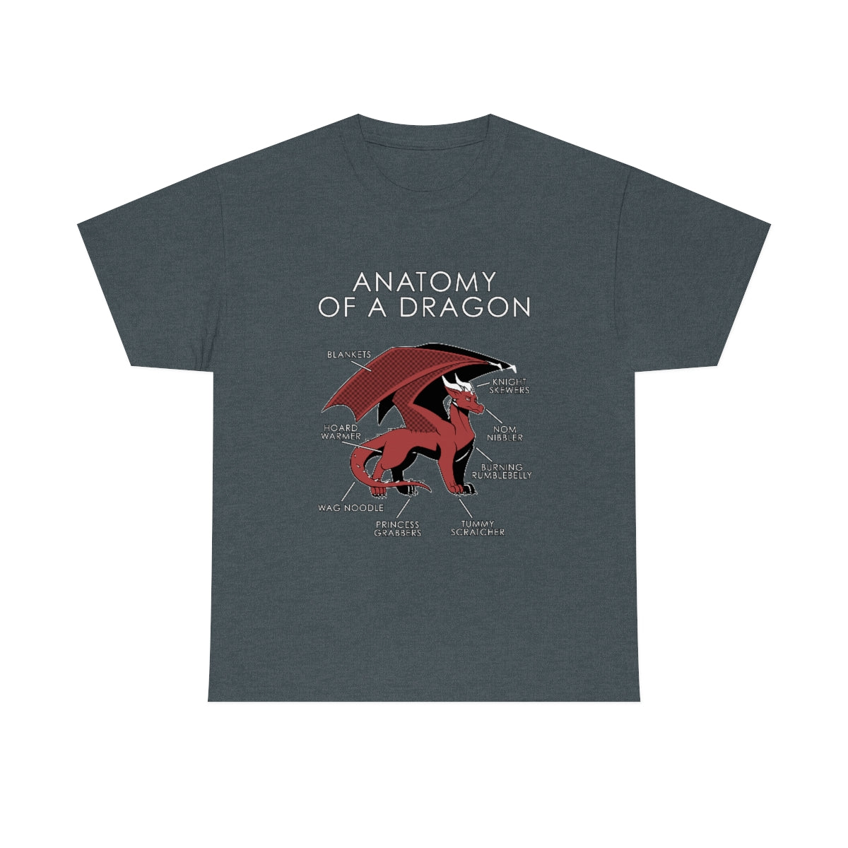 Dragon Natural - T-Shirt T-Shirt Artworktee Dark Heather S 