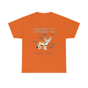 Fennec Natural - T-Shirt Hoodie Artworktee Orange S 