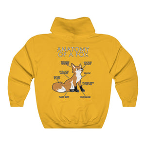 Fox Natural - Hoodie Hoodie Artworktee Gold S 