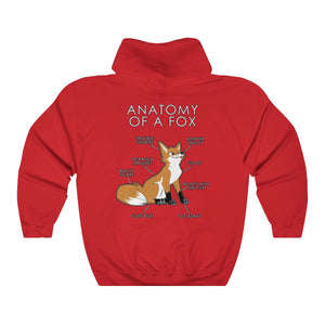 Fox Natural - Hoodie Hoodie Artworktee Red S 