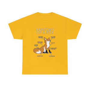 Fox Natural - T-Shirt T-Shirt Artworktee Gold S 
