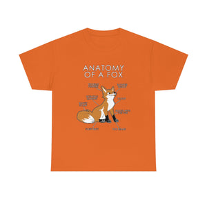 Fox Natural - T-Shirt T-Shirt Artworktee Orange S 