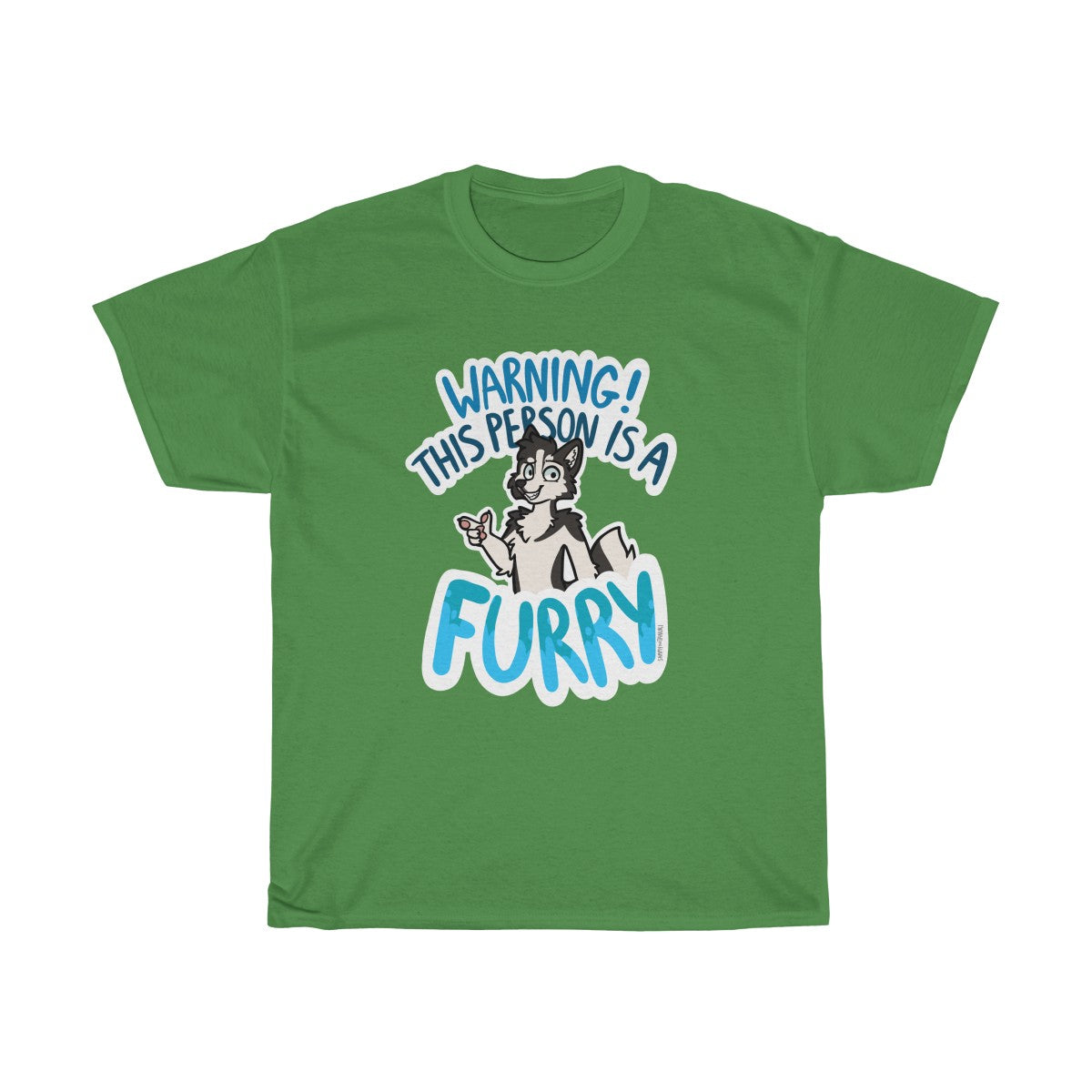 Siberian Husky - T-Shirt T-Shirt Sammy The Tanuki Green S 