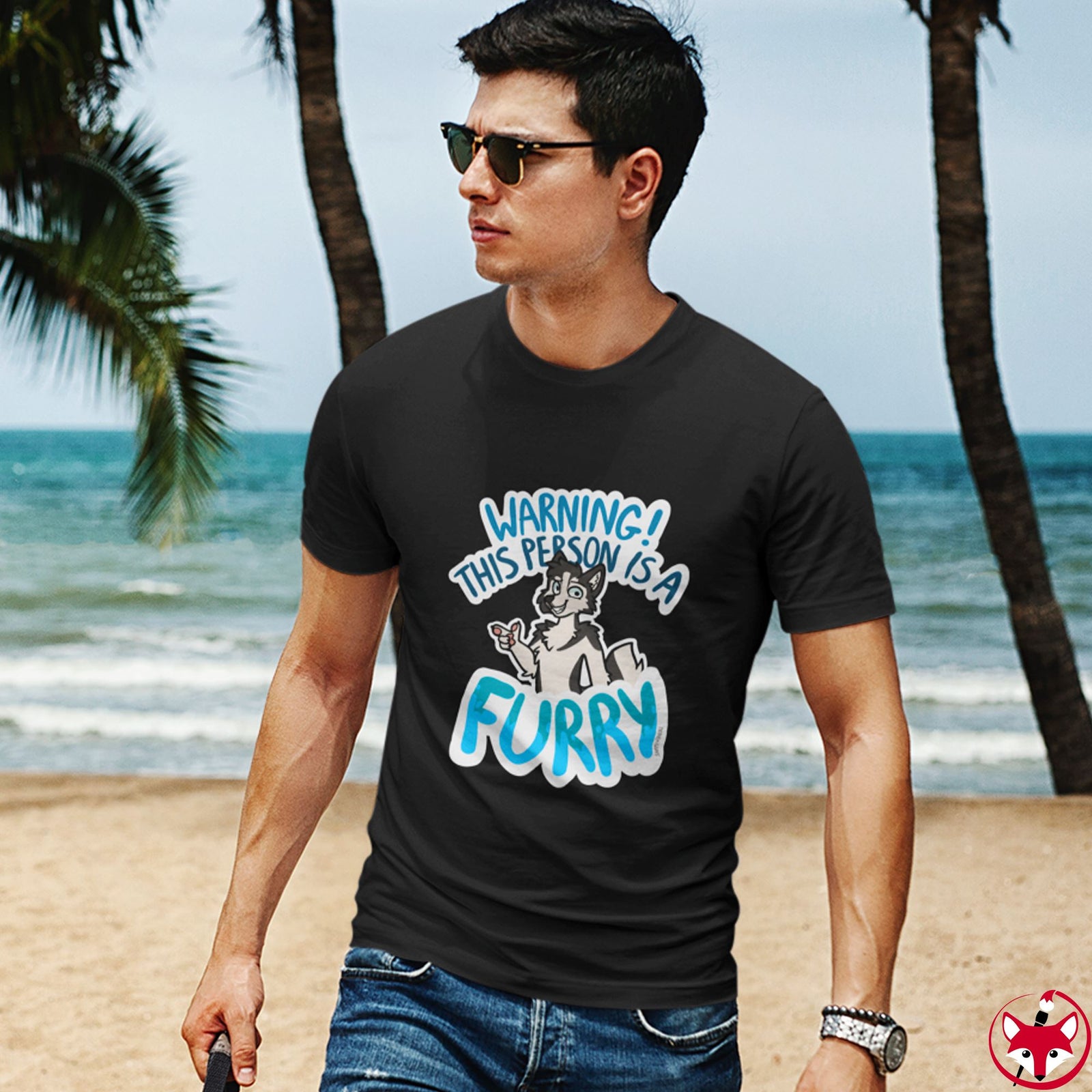 Siberian Husky - T-Shirt T-Shirt Sammy The Tanuki 