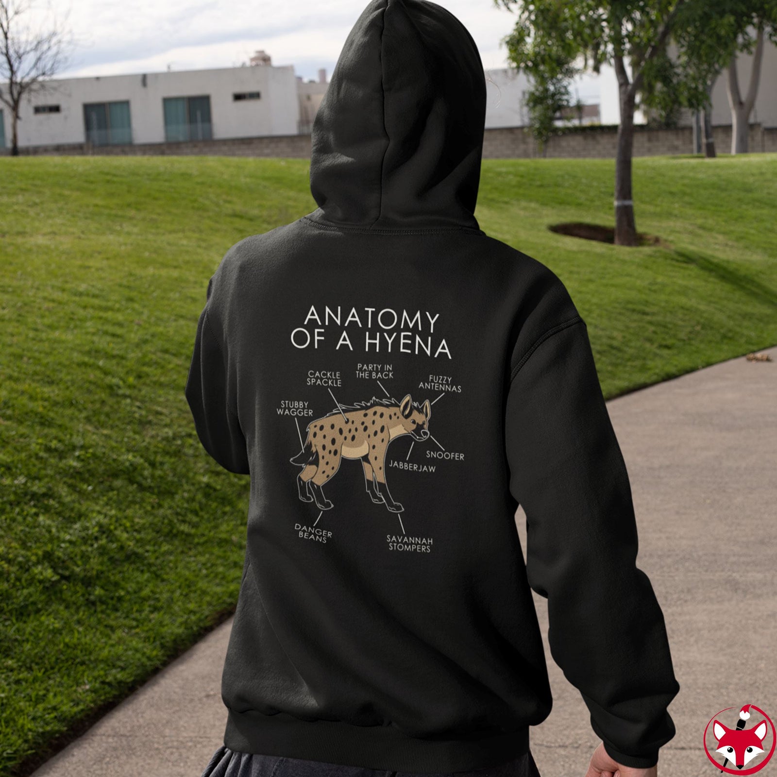 Hyena Natural - Hoodie Hoodie Artworktee 