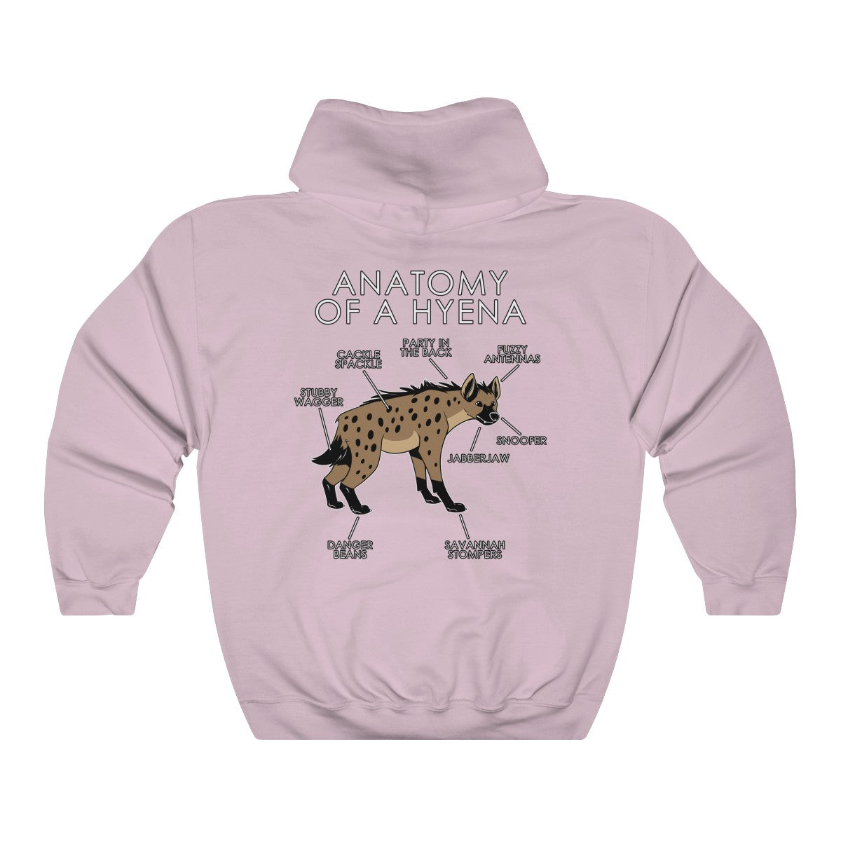Hyena Natural - Hoodie Hoodie Artworktee Light Pink S 