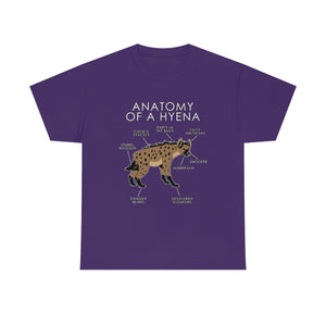 Hyena Natural - T-Shirt T-Shirt Artworktee Purple S 