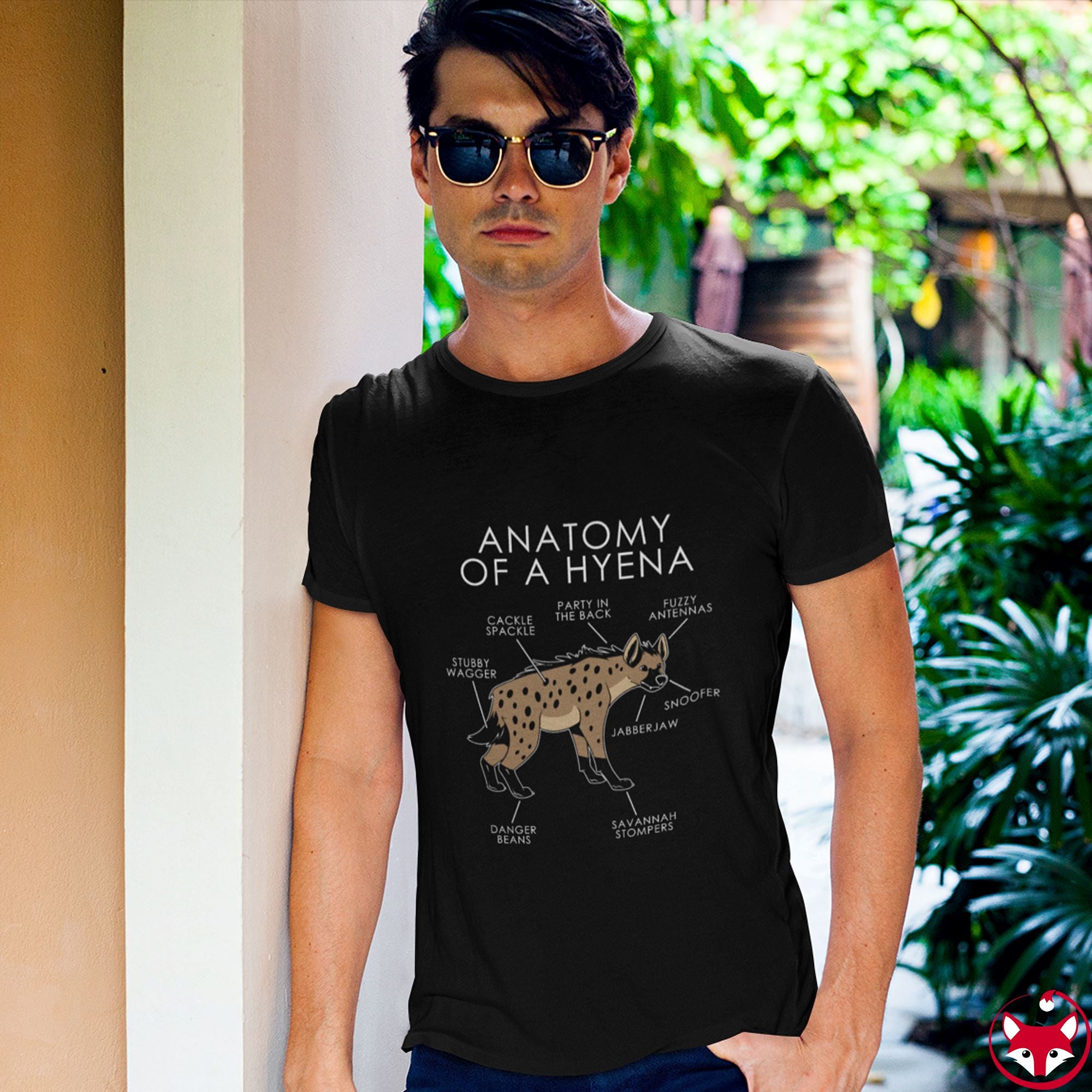 Hyena Natural - T-Shirt T-Shirt Artworktee 