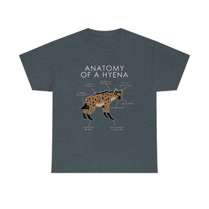 Hyena Natural - T-Shirt T-Shirt Artworktee Dark Heather S 