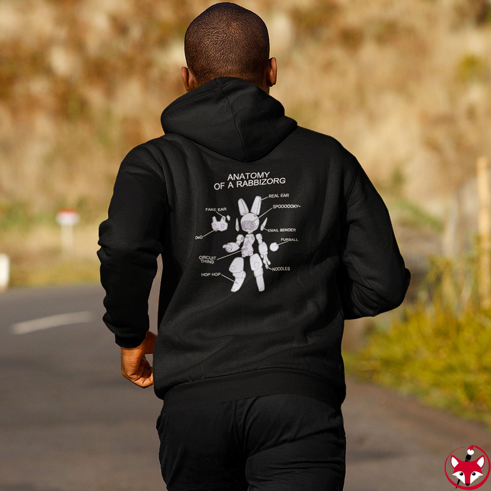 Anatomy of a Rabbizorg - Hoodie Hoodie Lordyan 