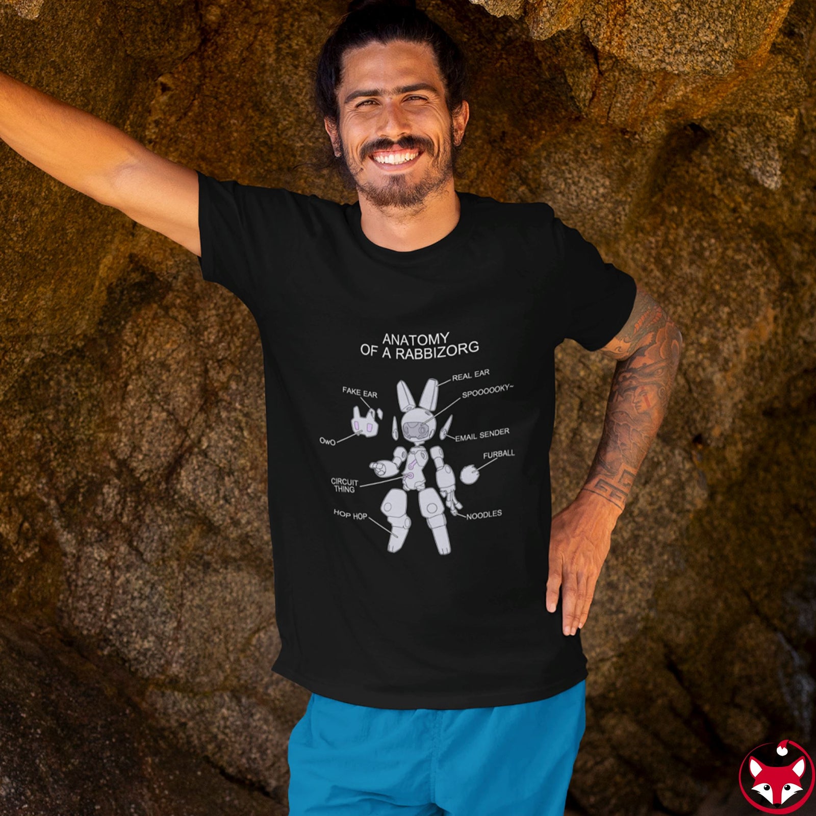 Anatomy of a Rabbizorg - T-Shirt T-Shirt Lordyan 