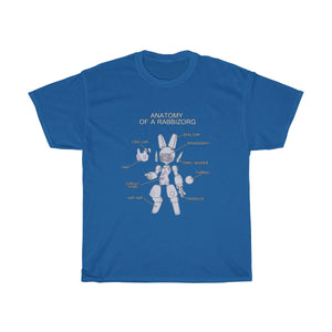 Anatomy of a Rabbizorg - T-Shirt T-Shirt Lordyan Royal Blue S 