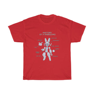 Anatomy of a Rabbizorg - T-Shirt T-Shirt Lordyan Red S 