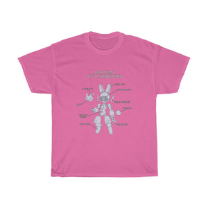 Anatomy of a Rabbizorg - T-Shirt T-Shirt Lordyan Pink S 