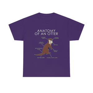 Otter Natural - T-Shirt T-Shirt Artworktee Purple S 