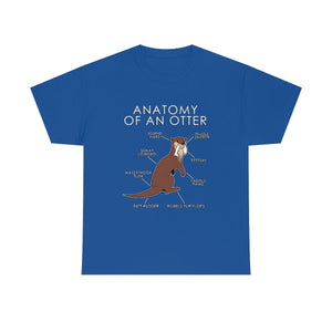 Otter Natural - T-Shirt T-Shirt Artworktee Royal Blue S 