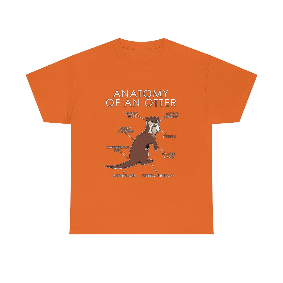 Otter Natural - T-Shirt T-Shirt Artworktee Orange S 