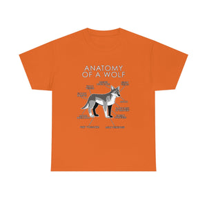 Wolf Natural - T-Shirt T-Shirt Artworktee Orange S 