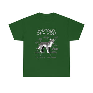Wolf Natural - T-Shirt T-Shirt Artworktee Green S 