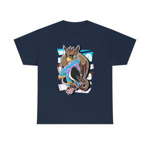 Androsexual Pride Boris Gryphon - T-Shirt T-Shirt Artworktee Navy Blue S 
