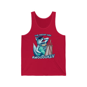 Artist Awoooken - Tank Top Tank Top Artworktee Red XS 