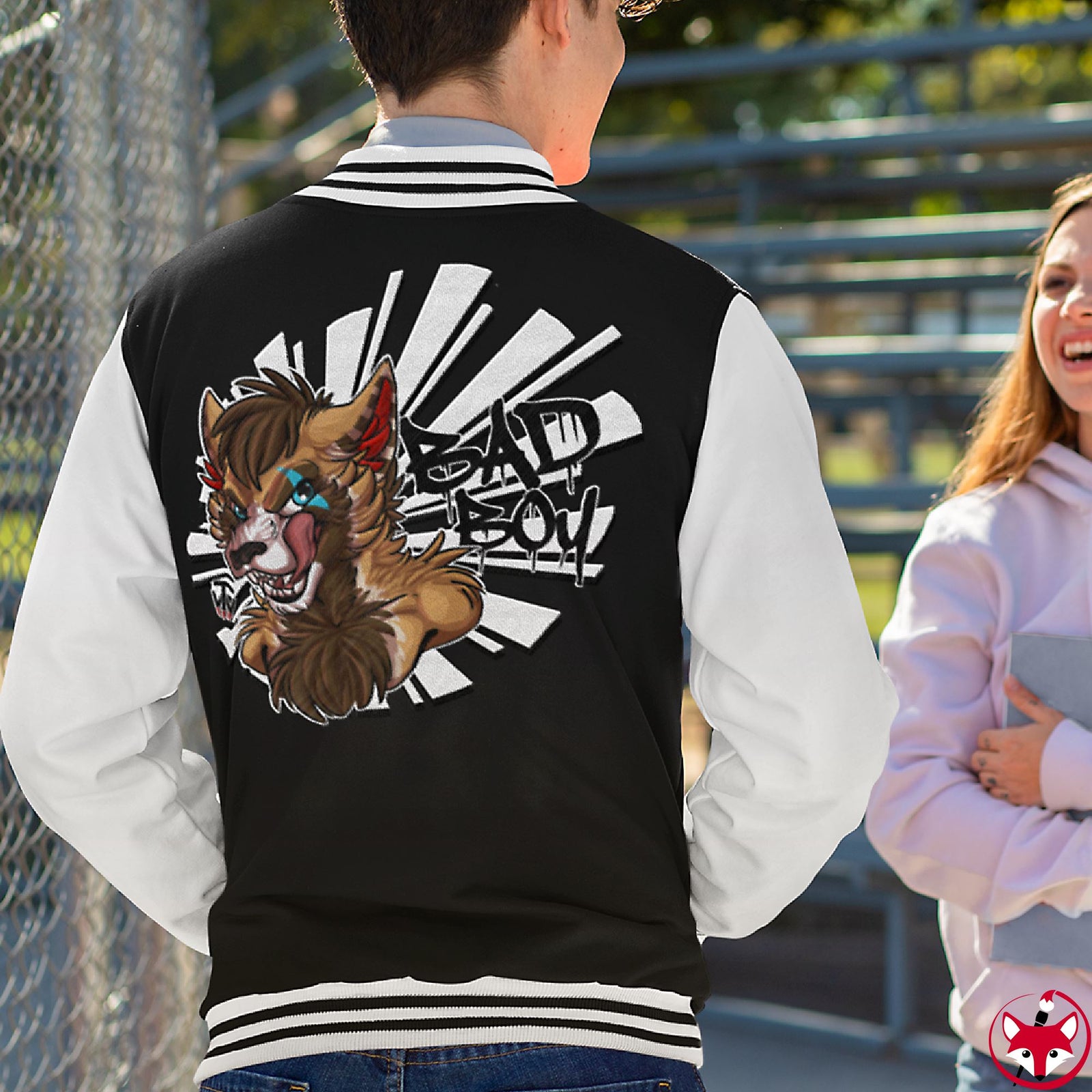 Bad Boy - Varsity Jacket Varsity Jacket Corey Coyote 