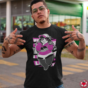 Asexual Pride Casey Panda - T-Shirt T-Shirt Artworktee 