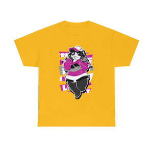 Asexual Pride Casey Panda - T-Shirt T-Shirt Artworktee Gold S 
