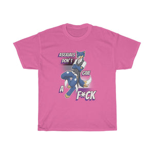 Asexual Don't Give A F*ck - T-Shirt T-Shirt Artemis Wishfoot Pink S 