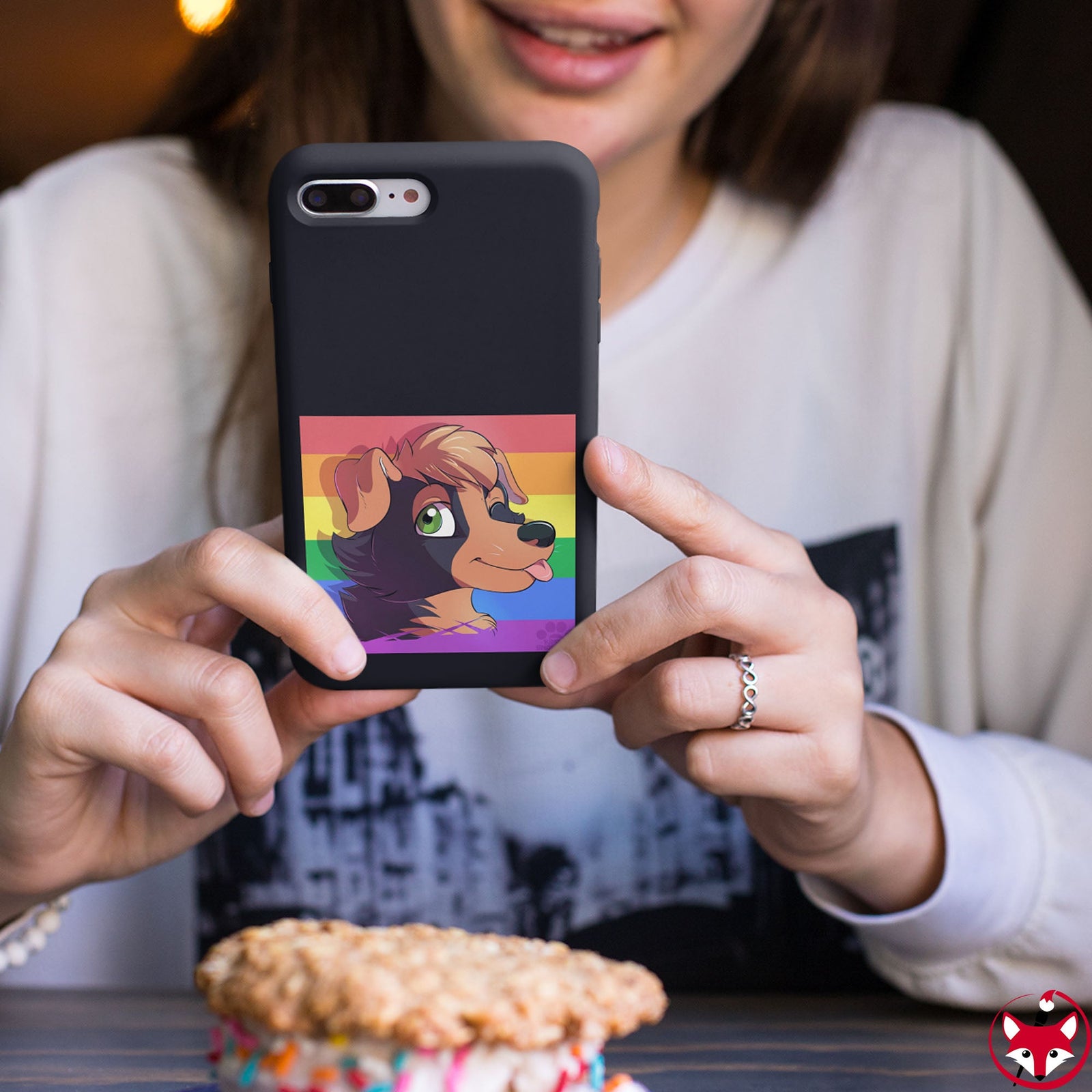 Benji Pride - Phone Case Phone Case AFLT-Benji The Beagle Productions 