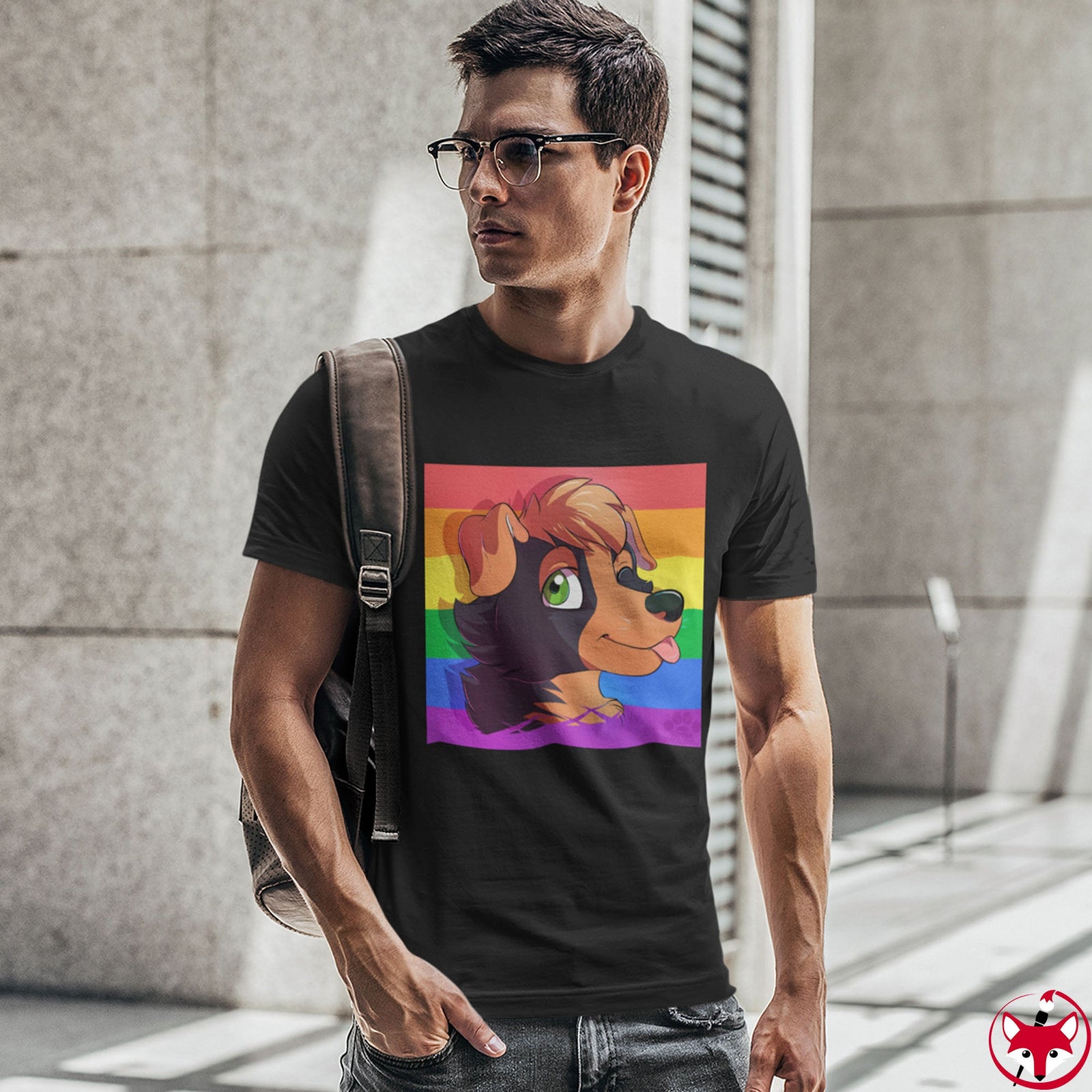 BENJI PRIDE - T-Shirt T-Shirt AFLT-Benji The Beagle Productions 