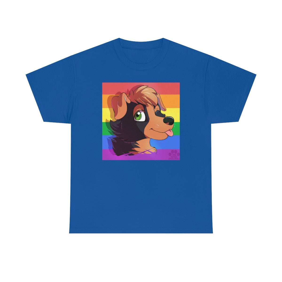 BENJI PRIDE - T-Shirt T-Shirt AFLT-Benji The Beagle Productions Royal Blue S 