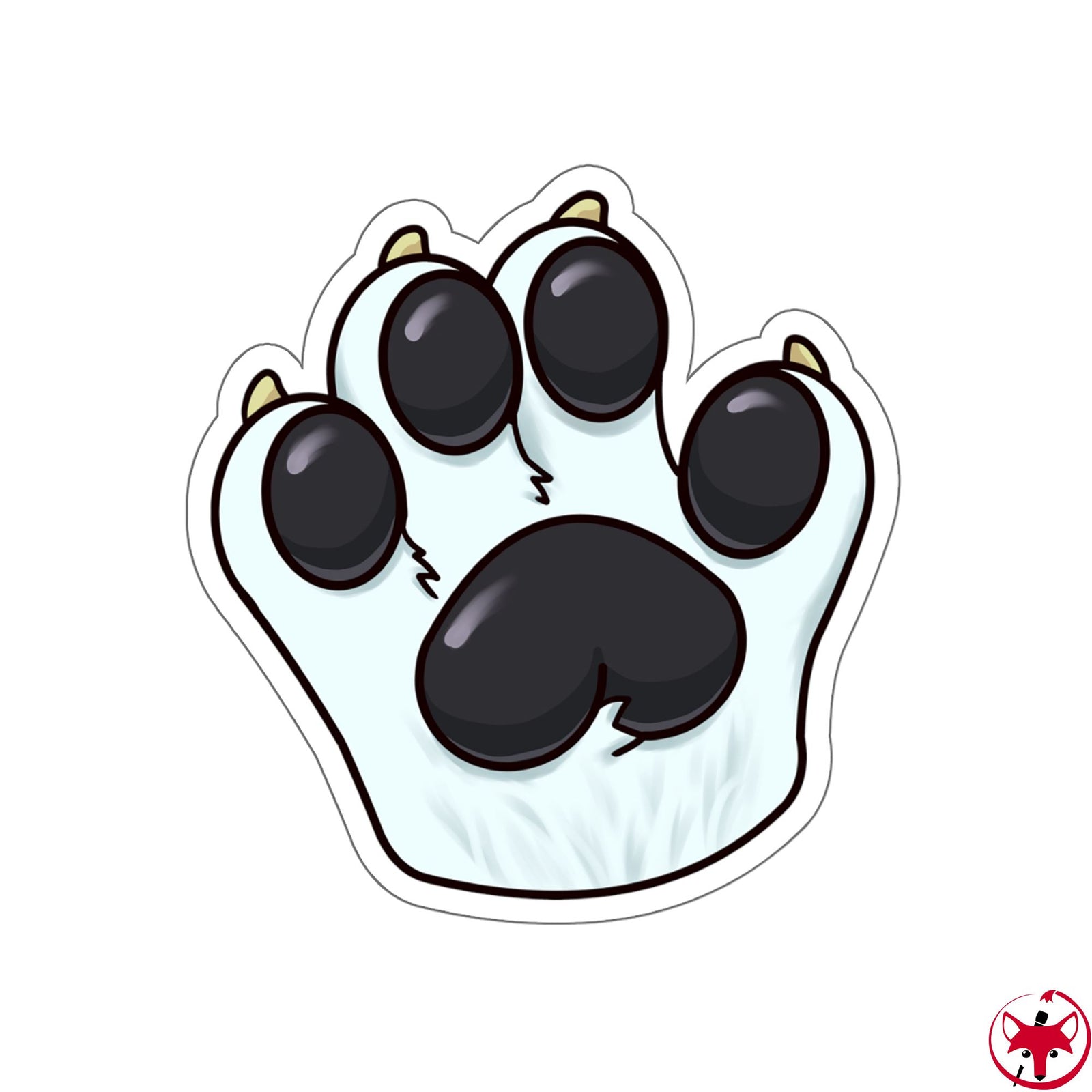 Blue Folf Paw - Sticker Sticker Bluefolf 